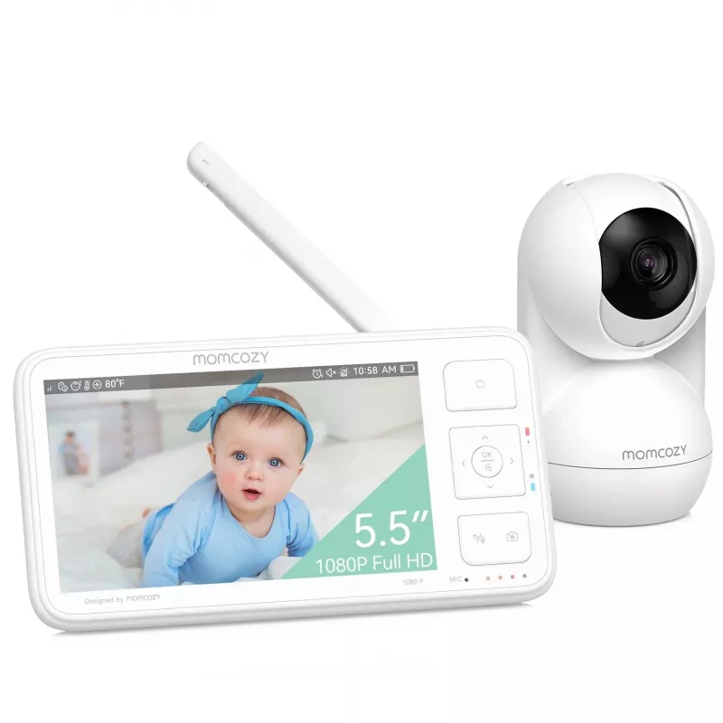 Momcozy BM03 vaizdo kūdikio monitorius, 5,5, 1080 Full HD