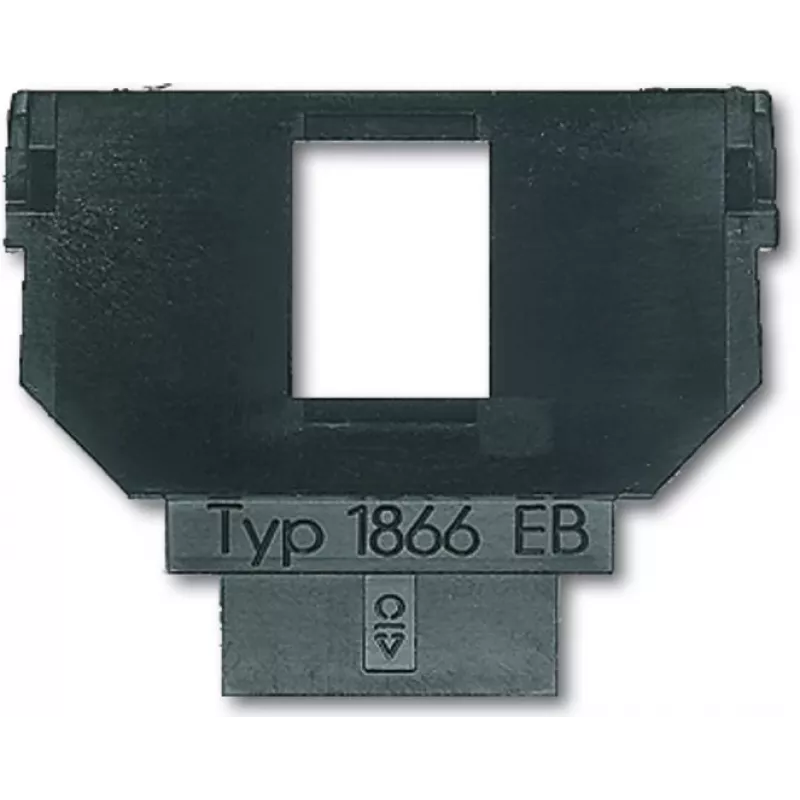 Busch Jaeger 2CKA001764A0174 Sieninė plokštė / jungiklio dangtelis juodas (2CKA001764A0174)