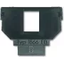 Busch Jaeger 2CKA001764A0174 Sieninė plokštė / jungiklio dangtelis juodas (2CKA001764A0174)