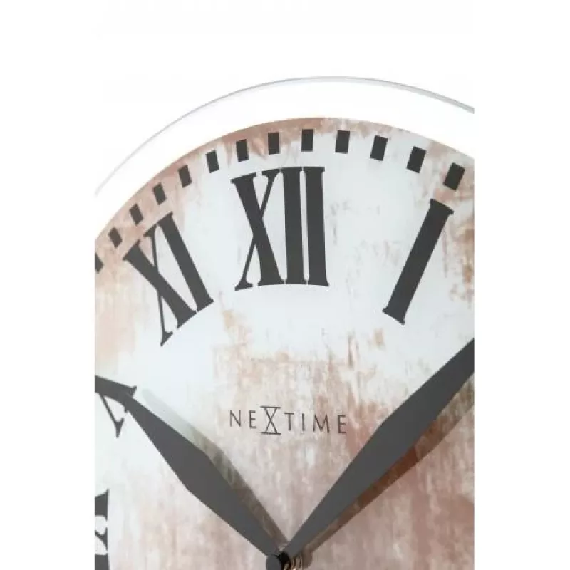 „NeXtime“ laikrodis 8162 „Romana“, Ø43 cm, sieninis, baltas