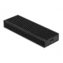 SSD korpusas DeLOCK išorinis USB Type-C Combo korpusas M.2 NVMe PCIe arba SATA SSD