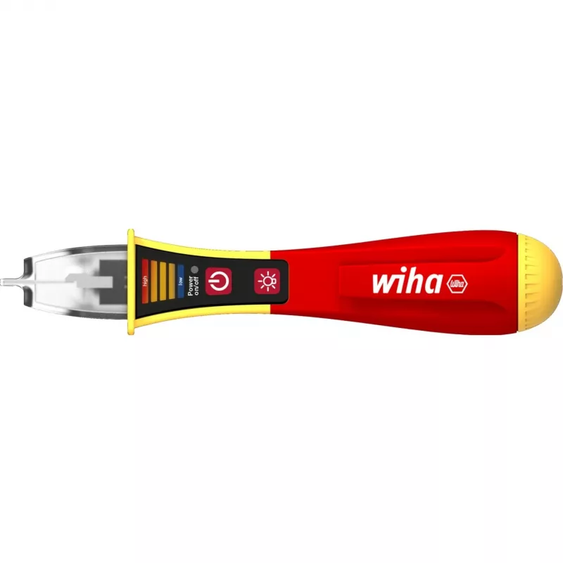 Bekontaktis įtampos testeris Wiha SB2551301 su LED indikatoriumi, rašiklio tipo detektorius