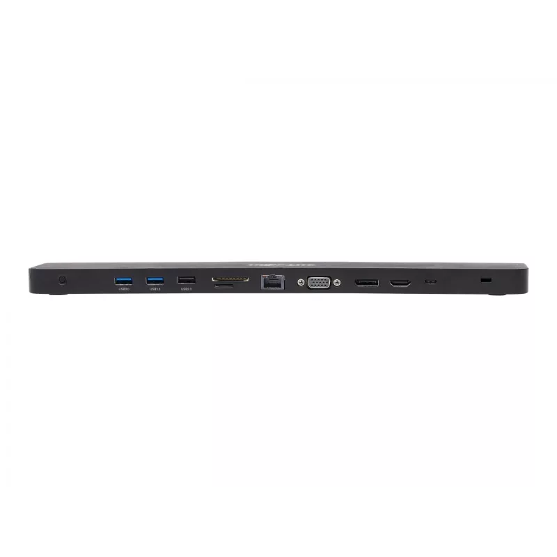 USB-C dokas, trijų ekranų – 4K HDMI ir DP, VGA, USB 3.2 Gen 1, USB-A/C šakotuvas, GbE, 100 W PD įkrovimas