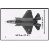 F-35B Lightning II statybiniai blokeliai - 614 dalių