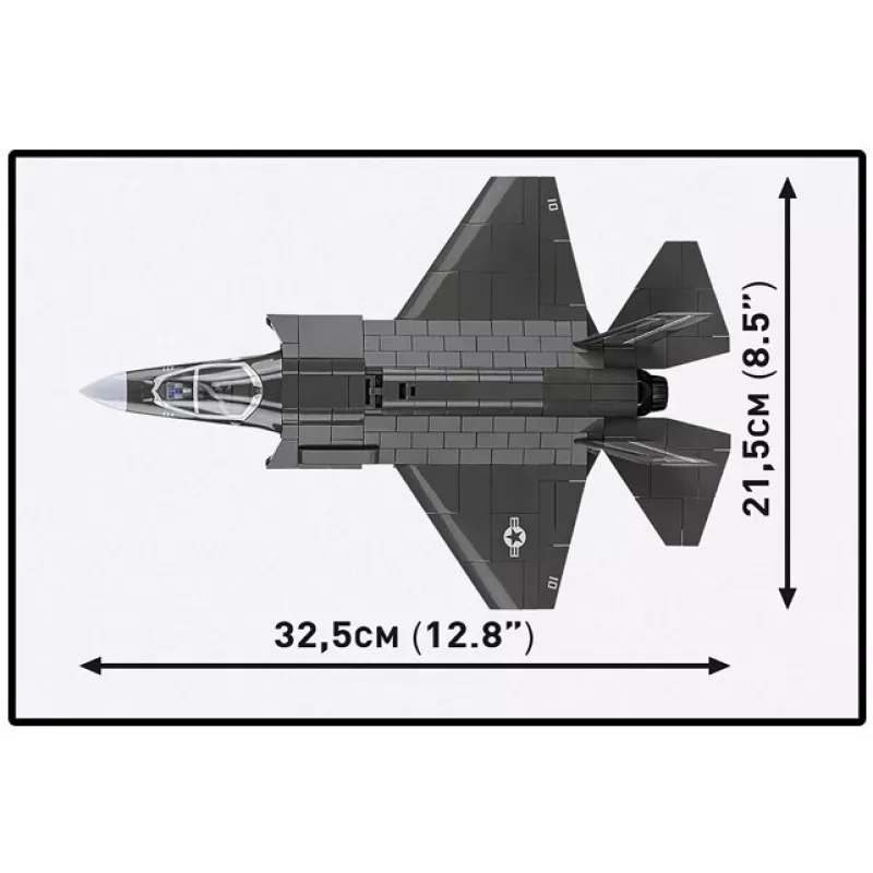 F-35B Lightning II statybiniai blokeliai - 614 dalių
