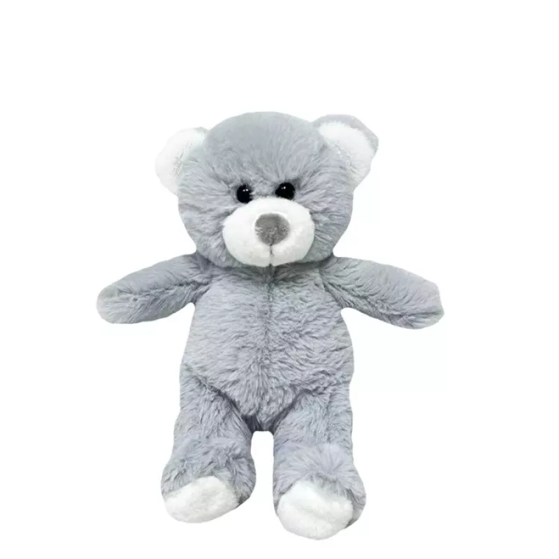Minkštas žaislas TULILO Teddy Bear Mascot Olus 15 cm pilka pliušinė figūrėlė