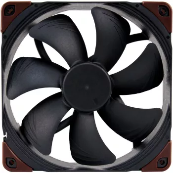 Noctua NF-A14 INDUSTRIALPPC-2000 PWM ventiliatorius, 140x25 mm, 12V, PWM, 500–2000 RPM, 182.5 m³/h, IP52, SSO guolis