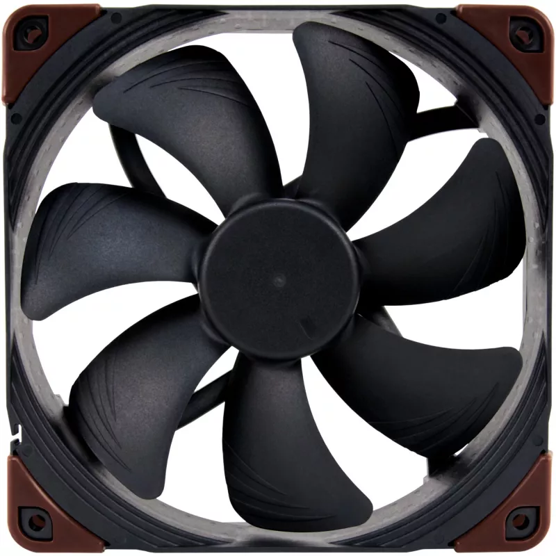 Noctua NF-A14 INDUSTRIALPPC-2000 PWM ventiliatorius, 140x25 mm, 12V, PWM, 500–2000 RPM, 182.5 m³/h, IP52, SSO guolis