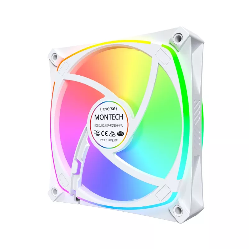 MONTECH RX120 PRO Balta 120mm ARGB Case Fan
