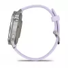 Garmin Venu 4 3,05 cm (1,2 colio) AMOLED 41 mm Skaitmeninis 390 x 390 pikselių Liečiamas ekranas Sidabrinis Wi-Fi GPS (palydovas)