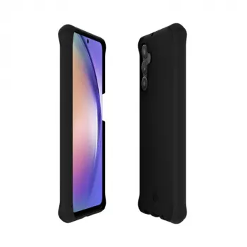 Mobilis SPECTRUM_R - Galinio dangtelio mobiliesiems telefonams - Patvarus - antimikrobinis, 100% perdirbtas - Impacthane - Juoda (066041)