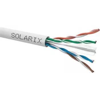 Solarix CAT6 UTP PVC Eca montavimo kabelis 305 m