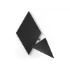 Išmanusis skydas Nanoleaf NL47-0101TW-3PK Wi-Fi Juoda 3 vnt.