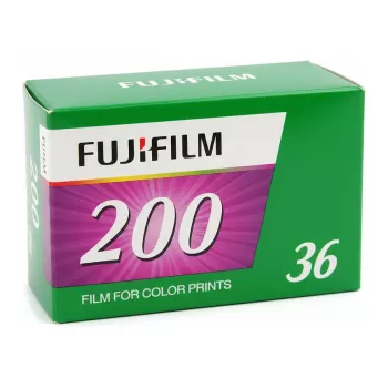 Plėvelė Fujifilm 200 135/36 – spalvota negatyvinė plėvelė ISO 200, 35 mm, 36 kadrai