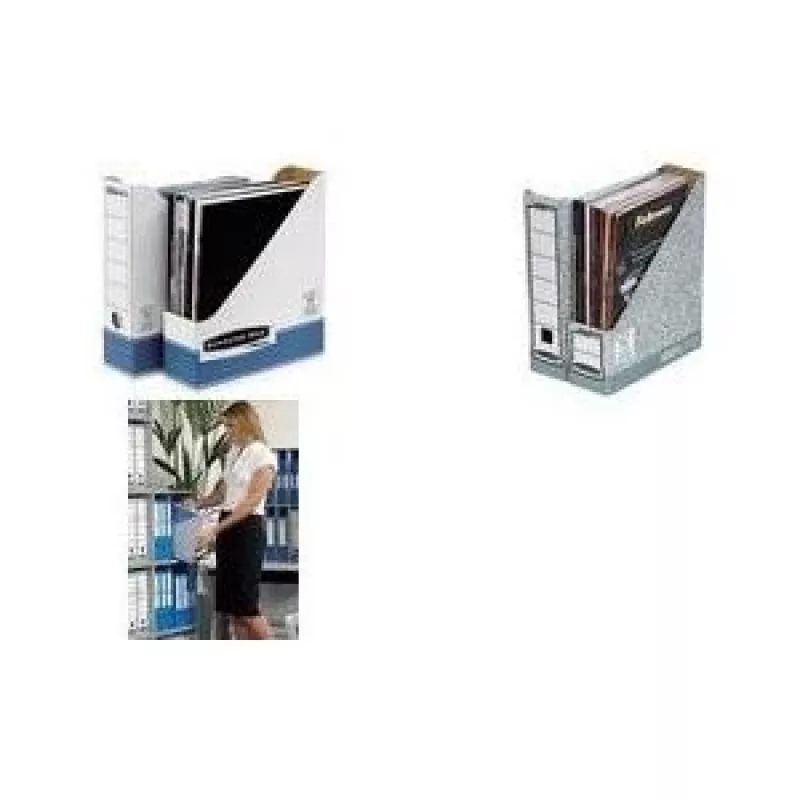 Dokumentų saugojimo dėžutė Fellowes 01860EU Pilka