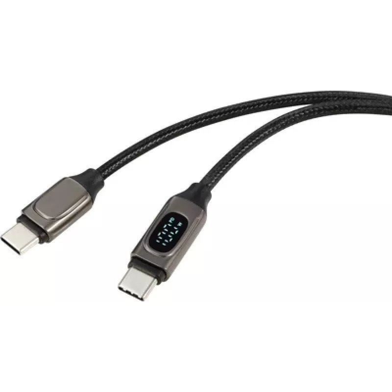 Renkforce RF-6249318 USB kabelis sidabrinis