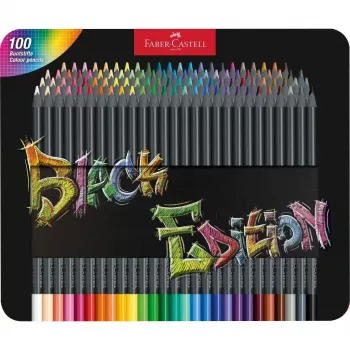 Akvareliniai pieštukai Faber-Castell 116490 Įvairių spalvų 100 vnt.