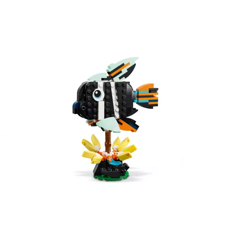 Konstravimo žaislas LEGO Creator 3 viename – laukiniai gyvūnai: atogrąžų tukano rinkinys 31173