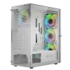 Logic ARAMIS ARGB MINIDI USB 3.0 korpusas, baltas