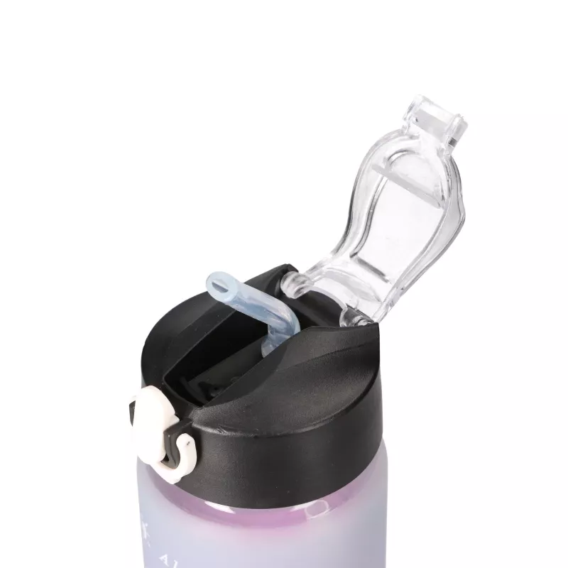 Extralink motyvacinė vandens buteliukų rinkinys 3W1 rožinė-juoda 2000ML+900ML+300ML