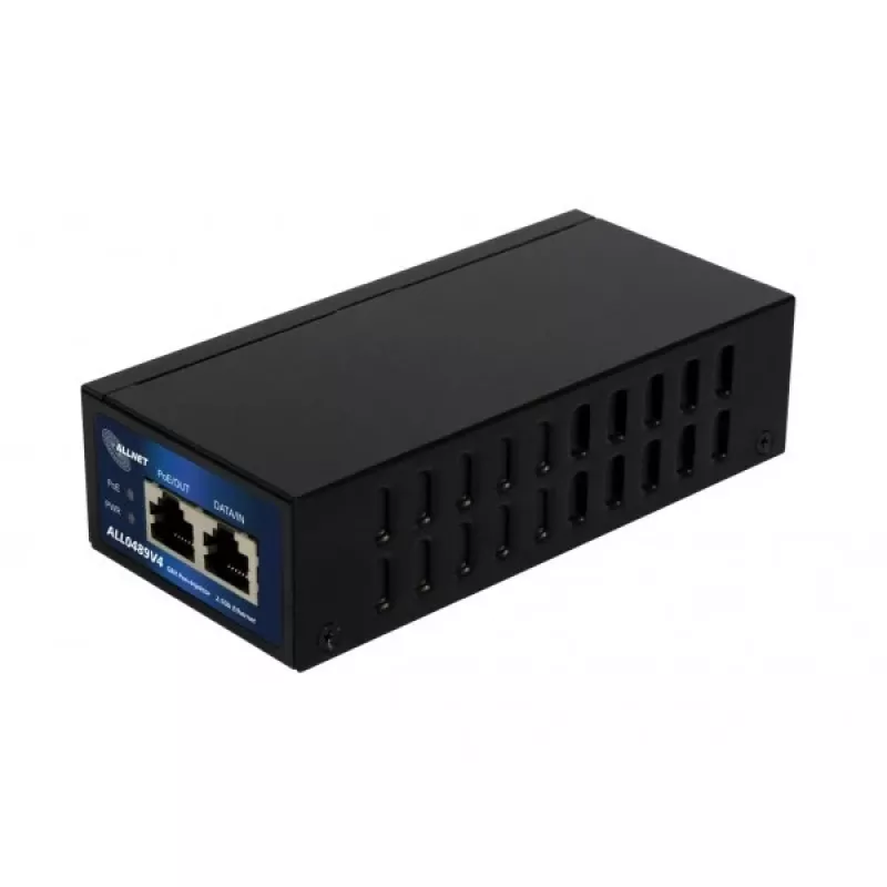 Tinklo komutatorius ALLNET ALL0489V4 Power over Ethernet PoE juodas