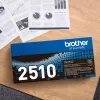 Dažų kasetė Brother TN-2510 2500 puslapių Juoda