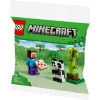 LEGO Minecraft Steve ir mažoji panda 30672 Polybag