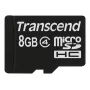 MicroSDHC kortelė Transcend 8GB Class 4 TS8GUSDC4