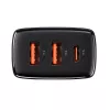 Baseus 30W USB įkroviklis QC PD3.0 Type C PD greitasis įkrovimas greitasis telefono įkroviklis, skirtas iPhone 17 16 15 14 13 12 Pro Max Xiaomi Samsung
