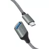 LogiLink USB 3.2 Gen1 Type-C adapteris C/M į USB-A/F OTG aliuminis 0,15 m