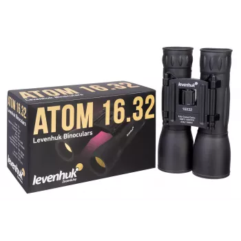 Levenhuk Atom 16x32 binoklis Roof Juoda