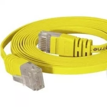 Tinklo kabelis Tecline 778003Y 0.25 m Cat6 U/UTP geltonas