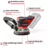 Grindų šlifuoklis EINHELL TP‑RS 18/32 Li BL Solo — 24 000 aps./min, Juoda/Raudona, 1,11 kg
