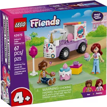 LEGO FRIENDS 42675 Vienaragio torto pristatymo automobilis