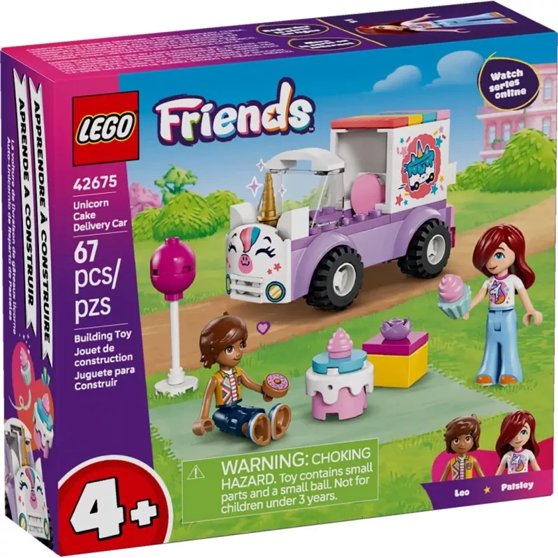 LEGO FRIENDS 42675 Vienaragio torto pristatymo automobilis