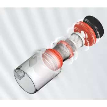Pakaitinių filtrų nuo dulkių erkučių rinkinys, skirtas „Xiaomi BHR8386GL“ dulkių siurbliui — 2 vnt. pakuotėje