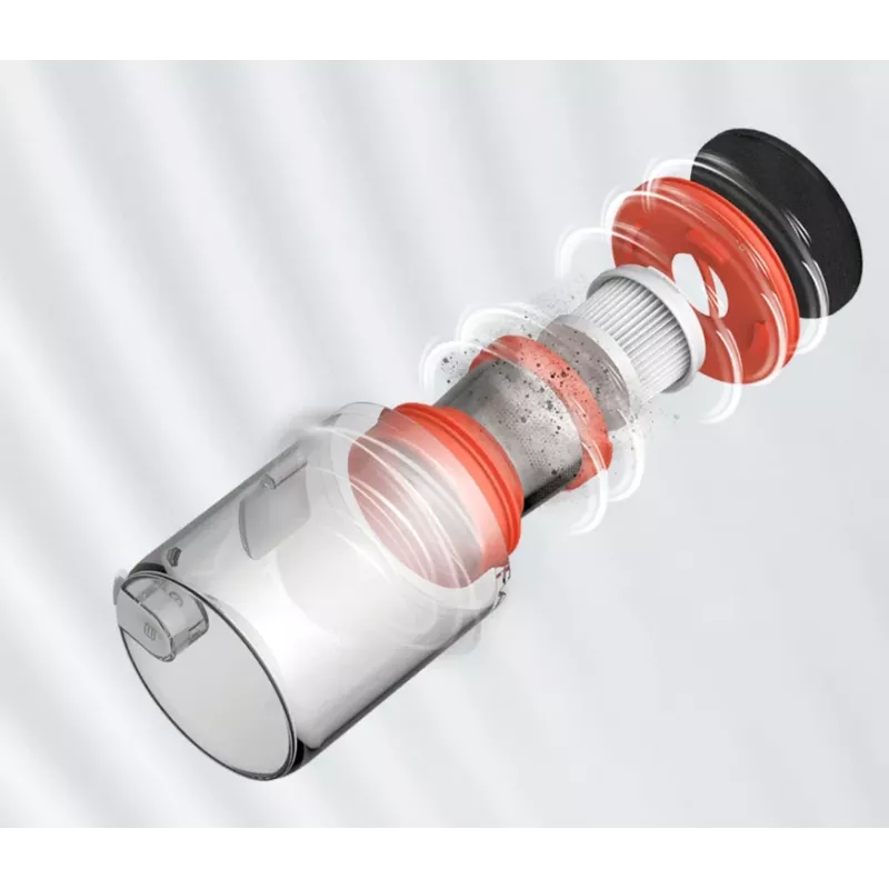 Pakaitinių filtrų nuo dulkių erkučių rinkinys, skirtas „Xiaomi BHR8386GL“ dulkių siurbliui — 2 vnt. pakuotėje