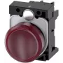 Siemens indikatorinė lemputė Plokščia Raudona 230 V/AC SIRIUS ACT 3SU1106-6AA20-1AA0 1 vnt. (3SU1106-6AA20-1AA0)