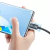 Baseus Crystal Shine laidas USB į USB-C, 100 W, 2 m (juodas)