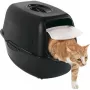 Uždara kačių dėžė Rotho Bailey Cat juoda 560×400×390 mm, anglies filtras, durų sklendė, rankena