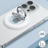 SODI dvipusis magnetinis žiedinis stovas BM-350 baltas, suderinamas su MagSafe