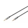 Digitus Audio Connection kabelis 3.5 mm lizdas į 3.5 mm lizdą 1.8 m Juoda