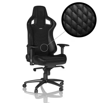 noblechairs EPIC natūrali oda žaidimų kėdė - Juoda
