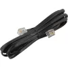Modulinis telefono kabelis Goobay 50318 RJ-11 RJ-11 6 m juodas