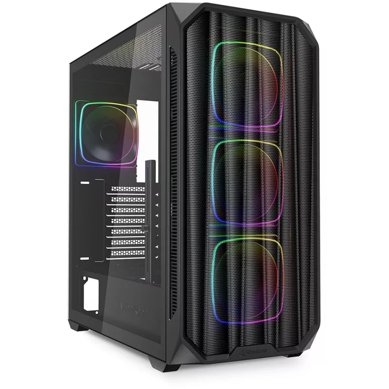 Sharkoon AK5M RGB Midi Tower Black