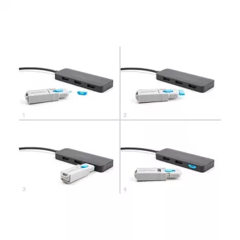 DeLOCK prievado blokatorius HDMI lizdui, 10 vnt. pakuotėje, mėlynas
