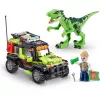 MAX - Dino Adventure Raptor Force, konstrukcinis žaislas