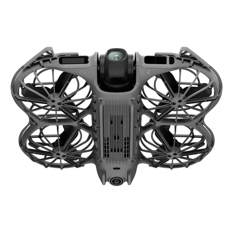 Kvadrakopterinis dronas DJI Neo 2 — 4 rotoriai, 12 MP kamera, 2688×1512 vaizdo įrašas, 1606 mAh baterija, 49 GB vidinė atmintis, Wi‑Fi ir Bluetooth