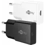 Goobay 75727 – USB įkroviklis 20 W 1x USB-C GaN plonas juodas (75727)