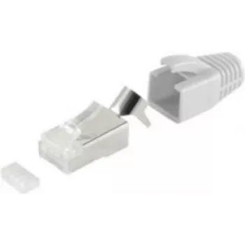 RJ45 laido jungtis ShiverPeaks BS72067-GR pilka